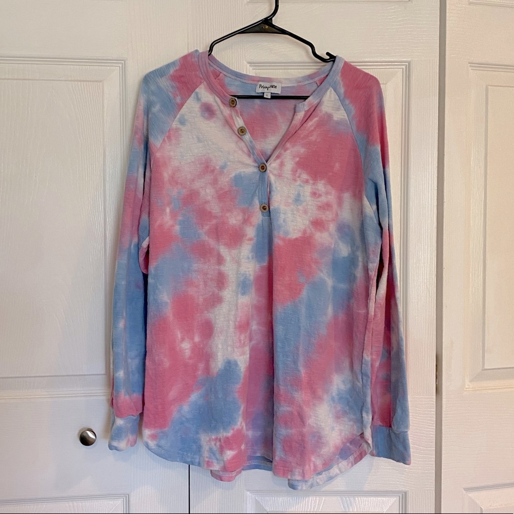 Tie dye Long Sleeve Top